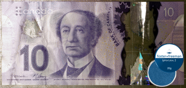 CAD $20 - Polymer Banknote